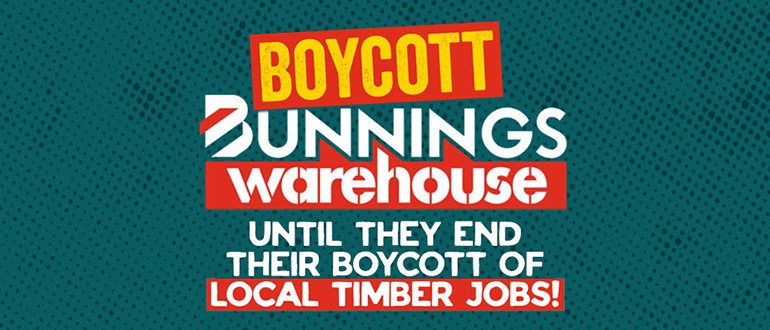Boycot Bunnings